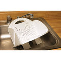 B & R Plastics B & R Plastics 2721-12 Folding Colander - White 2721-12